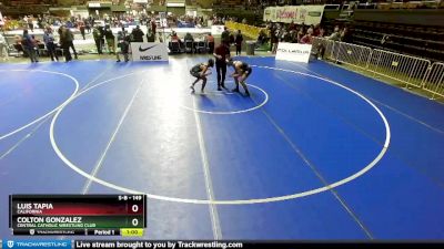 149 lbs Champ. Round 1 - Luis Tapia, California vs Colton Gonzalez, Central Catholic Wrestling Club