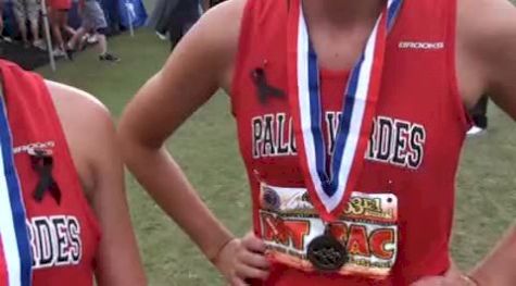 Michelle Kagei & Lauren Gagnon 1st adn 2nd Girls D3 Sophomore 2010 Mt SAC Invite