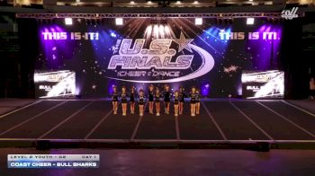 Coast Cheer - Bull Sharks [2026 L2 Youth - D2 Day 1] 2026 The U.S. Finals Trenton