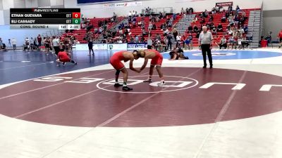 174 lbs Cons. Round 4 - Eli Cassady, Otterbein University vs Ethan Guevara, Otterbein University