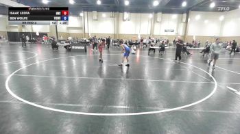 115 lbs Rr Rnd 2 - Isaac Leota, Hernando Wrestling Club vs Ben Wolfe, Youth Impact Center Wrestling Club
