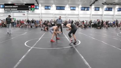 106 lbs Round 5 (6 Team) - Bryce Thomas, Freakztyle Wrestling vs Braxton Knott, St. Paris Graham