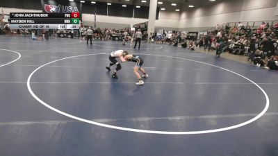 98 lbs Champ. Rd Of 16 - John Jachthuber, Princeton Wrestling Club vs Hayden Hill, Moen Wrestling Academy