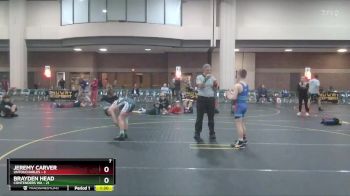 100 lbs Round 5 (6 Team) - Brayden Head, Contenders WA vs Jeremy Carver, Untouchables