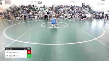 145 lbs Semifinal - Cooper MacNevin, Amity vs Marc Maurath, Newtown