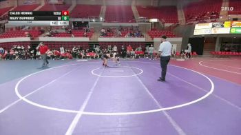132 lbs Round 2 - Quarters & 1st Wb (16 Team) - Caleb Hennig, Cedar Park Vista Ridge vs Riley Dupreez, Round Rock