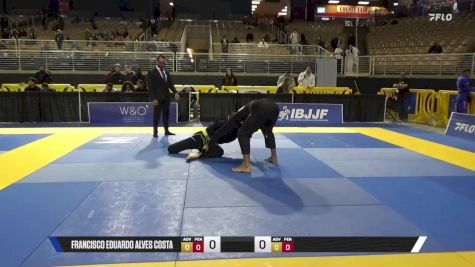 Roman Kartofelnikovs vs Francisco Eduardo Alves Costa 2025 Pan Jiu Jitsu IBJJF Championship