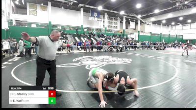 138 lbs Consi Of 16 #2 - Daniel Stealey, Duanesburg-schoharie vs Eric Wolf, Farmingdale