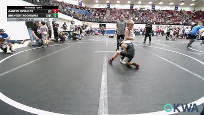 46 lbs Consi Of 8 #2 - Gabriel Morales, Comanche Takedown Club vs Brantley Rodriques, D3 Wrestling Cluib