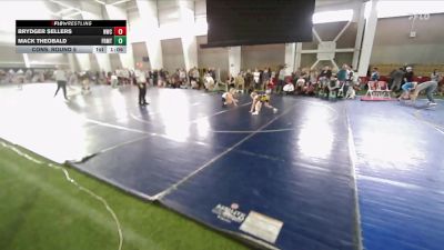 57 lbs Cons. Round 5 - Mack Theobald, Champions Wrestling Club vs Brydger Sellers, Northside Wrestling Club