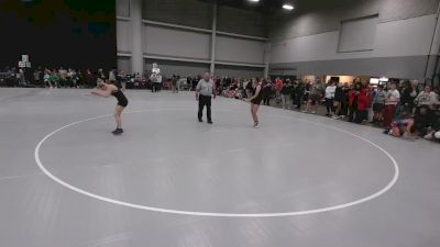 115 lbs Cons. Sub-rd Of 32 - Cara Vialpando, Misfit Wrestling vs Olivia Sheffield, Iowa