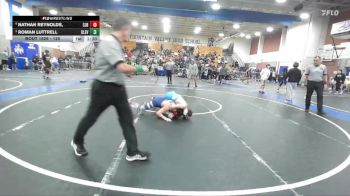 120 lbs Semifinal - Roman Luttrell, Cleveland vs Nathan Reynolds,, St John Bosco
