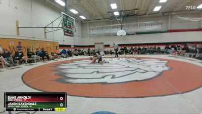 126 lbs Round 4 (6 Team) - Dane Arnoldi, Rock Springs vs Jaxen Baxendale, Lovell High School