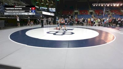 150 lbs Champ. Rd Of 32 - Matthew Martino, ID vs Samson McKissick Staley, NY