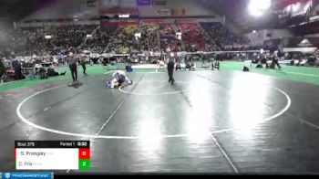 5A 160 lbs Cons. Semi - Sebastian Prangley, Coeur D`Alene vs Caden Frix, Meridian