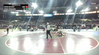 175 lbs Cons. Round 2 - Caleb Zachary, Mountain View, Oregon vs James Ferguson, Eagle