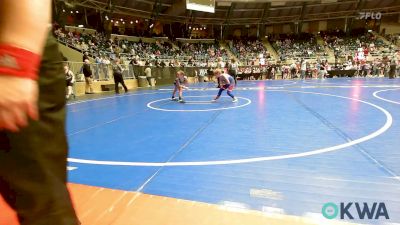 70 lbs Consi Of 8 #2 - Grady Lail, Chandler Takedown Club vs Kruze Meade, Bartlesville Wrestling Club