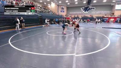 120 lbs Champ. Round 1 - Bryley James, Klein Collins vs Blake Edmiston, Richardson Lake Highlands