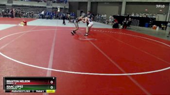 160 lbs Semis & 1st Wrestleback (8 Team) - Isaac Lopez, Hutchinson vs Braxton Nelson, Waseca