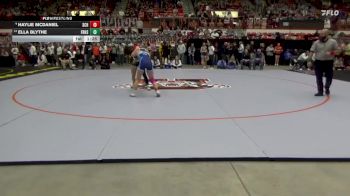 110 lbs Champ. Round 1 - Ella Blythe, Frontenac Hs vs Haylie McDaniel, Scott Community HS