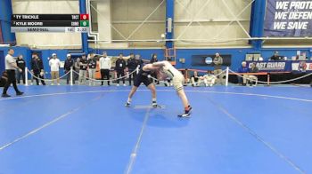 141 lbs Semifinal - Ty Trickle, Trinity (ct) vs Kyle Moore, Southern Maine