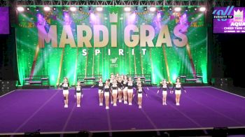 Cheer Twin Cities - Aqua [2025 L2 Junior - D2 - Small - B Day 2] 2025 Mardi Gras Grand Nationals
