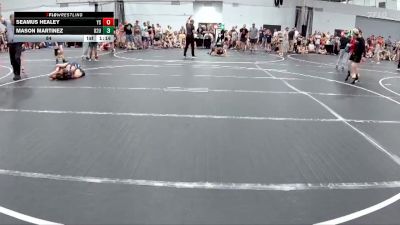 84 lbs Placement (4 Team) - Mason Martinez, U2 The Uprising vs Seamus Healey, Yale Street
