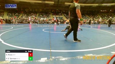 61 lbs Consi Of 16 #2 - Salvatore Rizzo, Grit Mat Club vs Preston O`Gorman, Nebraska Elite