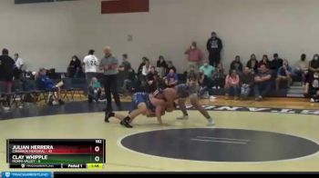 182 lbs Finals (2 Team) - Clay Whipple, Moapa Valley vs Julian Herrera, Cimarron Memorial