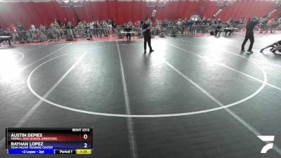 170 lbs Cons. Round 3 - Austin Depies, Merrill High School Wrestling vs Rayhan Lopez, Team Nazar Training Center