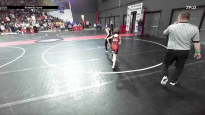 64 lbs Champ. Round 1 - Kolton Kansier, MES Wrestling vs Logan Ladwig, Princeton Wrestling Club