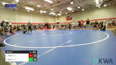 70 lbs Rr Rnd 1 - Luke Olsen, Mojo Mulisha 12U vs Gavin Keck, Broken Arrow Wrestling Club