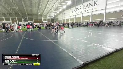 63 lbs Cons. Round 4 - Adriel Flores, Warriors Of Christ WOC- Wrestling vs Jett Plant, Top Of The Rock WC