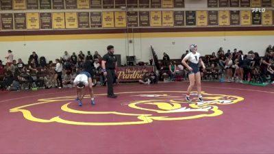117 lbs 1st Place Match - Christina Osorio, Cerritos College vs Hailey Fenton, Cerritos College