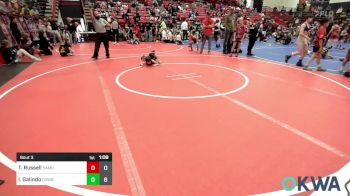 56 lbs Rr Rnd 2 - Tate Russell, Samurais vs Isaias Galindo, Cowboy Elite