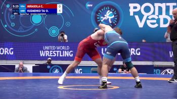 92 kg 1/4 Final - Connor Robert MIRASOLA, United States vs Oleh Kuzmenko Taison, Ukraine