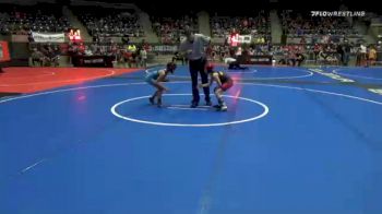 65 lbs Prelims - Paytlynn White, Labette County Grizzlies vs Arianna Antillon, Black Fox Academy