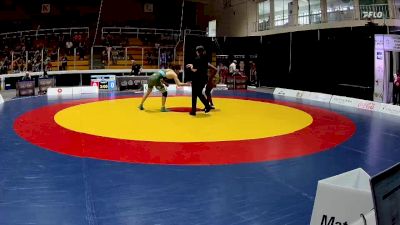 70kg Champ. Round 1 - Abdrahman Kair, Cattown Wrestling Club vs Zubail Dzhabrailov, Edmonton Wrestling Club