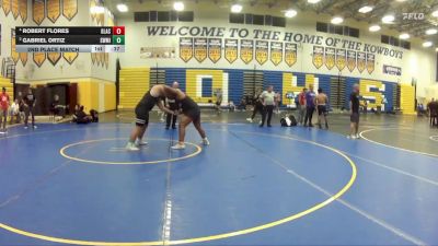 285 Gold 2nd Place Match - Gabriel Ortiz, Southwest Miami vs Robert Flores, Glynn Academy