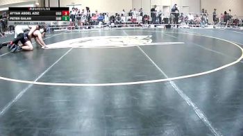 156 lbs Consi Of 16 #1 - Ayyan Abdel Aziz, Gold Rush Wr Ac vs Peter Galan, Damien