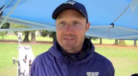 Greg Metcalf after the 2010 PAC-10 XC Champs