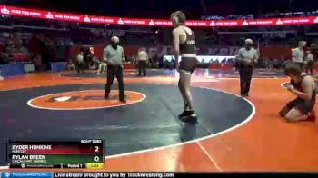 3 lbs Champ. Round 1 - Ryder Hunkins, Huntley vs Rylan Breen, Chicago (Mt. Carmel)