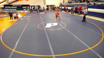 125 lbs Cons. Round 2 - Fatima Martinez, Morton Cicero vs Payton Henson, Streator (Twp.)