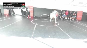 150 lbs Champ. Round 1 - Jony Barbosa, Redondo Union High School vs William Smorick, Lake Forest