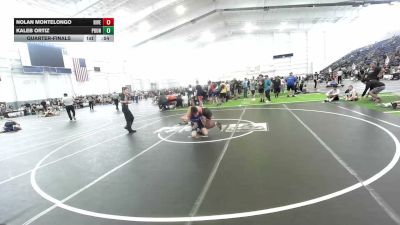 113 lbs Quarterfinal - Nolan Montelongo, Riverside Rascals vs Kaleb Ortiz, Pounder WC