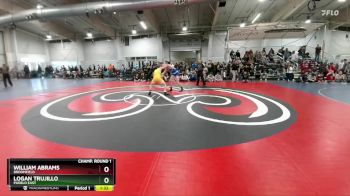 157 lbs Champ. Round 1 - William Abrams, Broomfield vs Logan Trujillo, Pueblo East