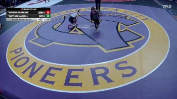 Quarterfinal - Kaylyn Harrill, Omaha Skutt Catholic Girls vs Kaniya Watkins, Omaha Westview Girls