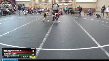 56-62 lbs Round 3 - Landon Light, Morris Fitness Wrestling vs Colten Williamson, Idependent