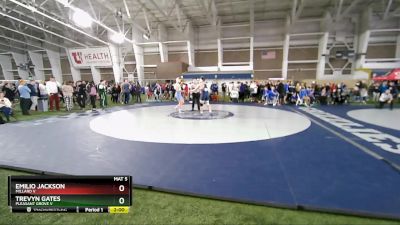 190 V Quarterfinal - Emilio Jackson, Millard V vs Trevyn Gates, Pleasant Grove V