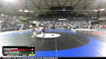 165 lbs Quarterfinal - Caleb Newport, Washington vs Chris Brookshier, Cherry Creek Wrestling Club